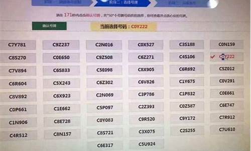 自选车牌号查询系统_自选车牌号查询系统app